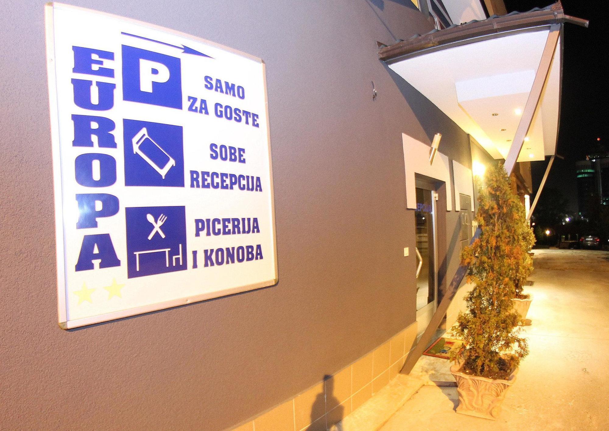 Europa Motel Sarajewo Zewnętrze zdjęcie